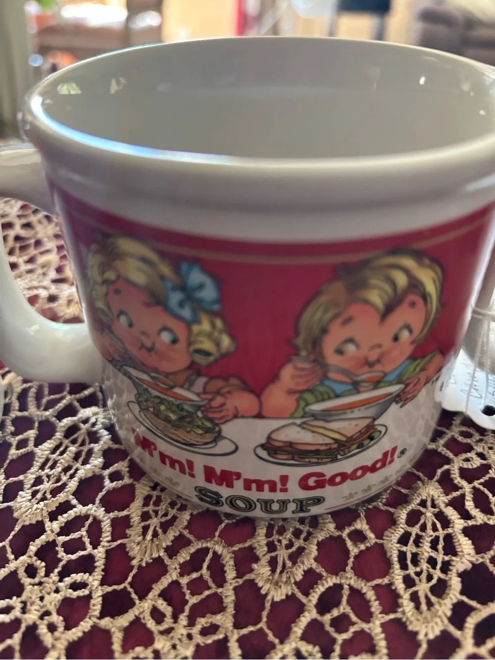 Campbell's Red & White Soup Mug and Shaker Set - Retro Kitchen Drinkware